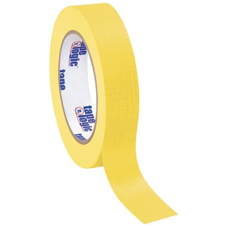 Tape Logic 1'' x 60 yds. Yellow Tape Logic Masking Tape, 12PK T93500312PKY